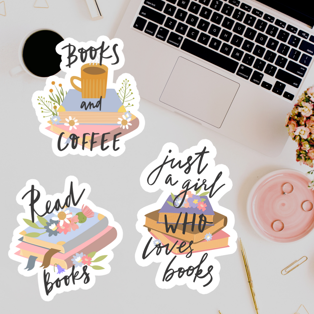 Book Lover Sticker